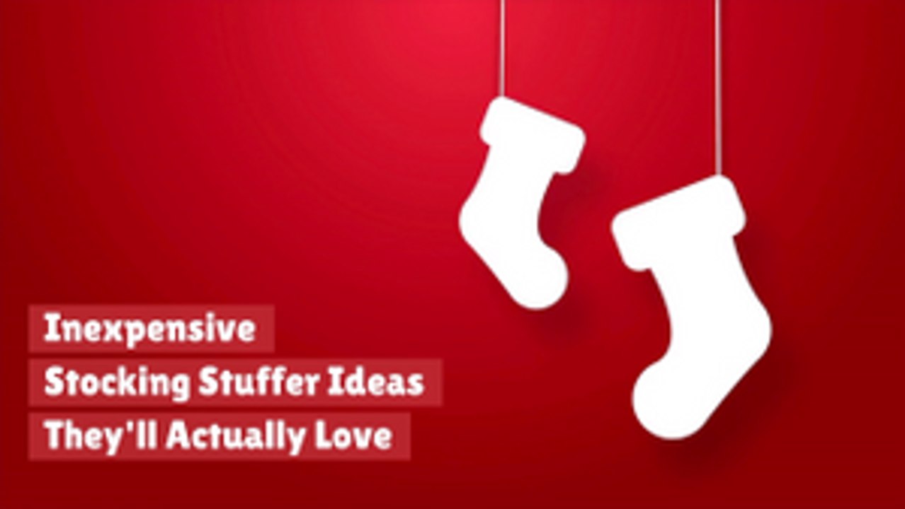 Last Minute Stocking Ideas