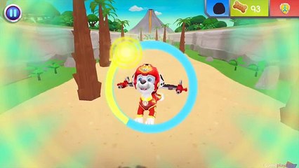 Paw Patrol Pups Take Flight 5 MARSHALL Volcano Island - New Video Game for Kids by Nickelodeon