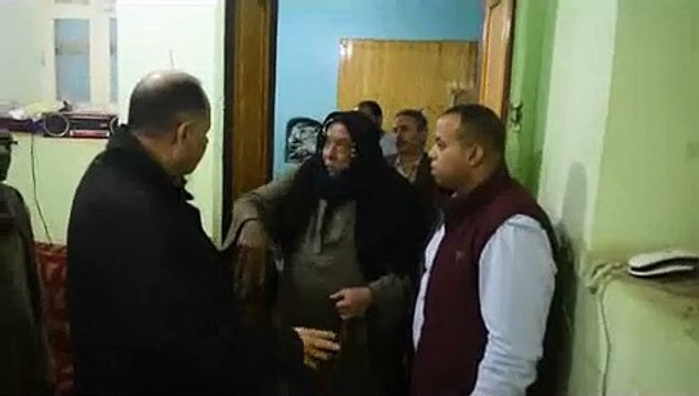 محافظ أسيوط يتفقد 4 منازل بأبنوب تعرضت للتصدع ويوجه بإخلائها