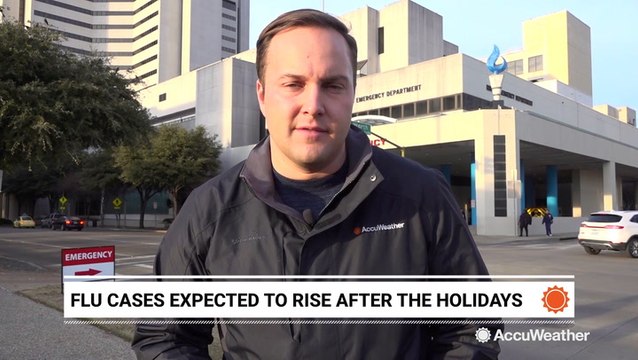 Flu cases expected to rise after holidays