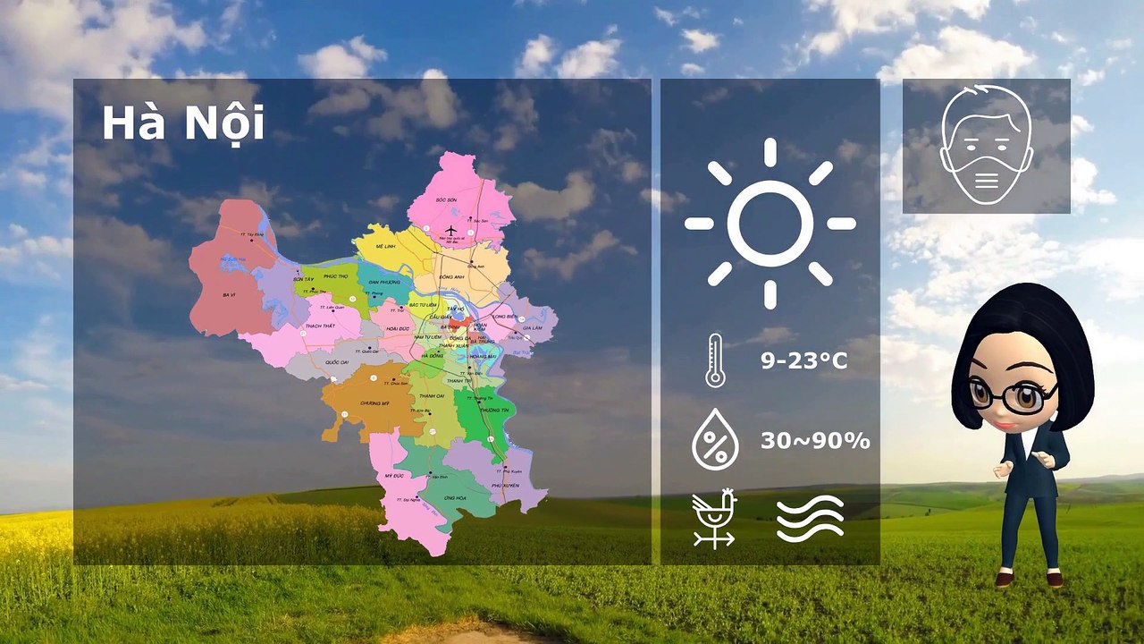 25/12/2019 Vietnam weather forecast