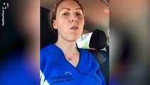 Esta mujer se encierra en un coche para entender qué siente un perro cuando lo dejamos dentro