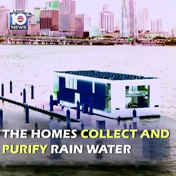 Así se hacen las impresionantes casas flotantes de Florida