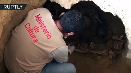 Descubren los restos humanos de 24 personas que datan del período Inca
