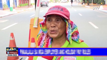DOLE, ipinaalala sa mga employer ang holiday pay rules