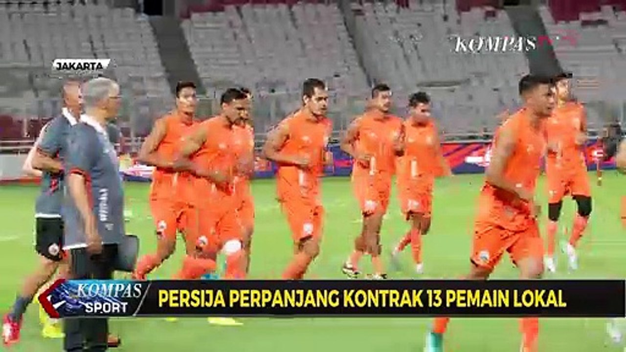 Resmi, Persija Jakarta Perpanjang Kontrak 13 Pemain Lokal