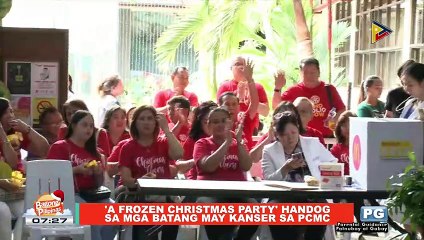 'A Frozen Christmas Party' handog sa mga batang may kanser sa PCMC