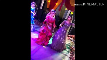Beautiful lady wedding dance on dj by desi call