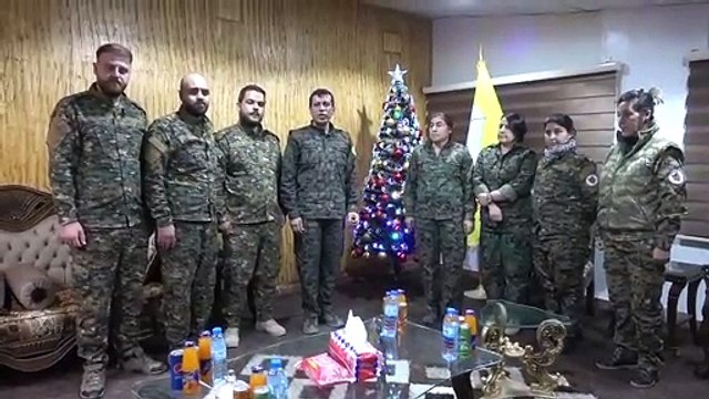 Terör örgütü lideri şirin görünmek için Noel'i kutladı