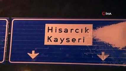 Erciyes Dağı’nda Etkili Olan Tipi, Sürücülere Zor Anlar Yaşattı
