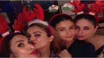 #MerryChristmas : Kareena Kapoor parties with her girl gang on Xmas eve