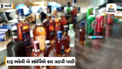 પારડીમાં દારૂની ખેપમાં સુખેસ ગામના ડે.સરપંચ સહિત ત્રણની ધરપકડ