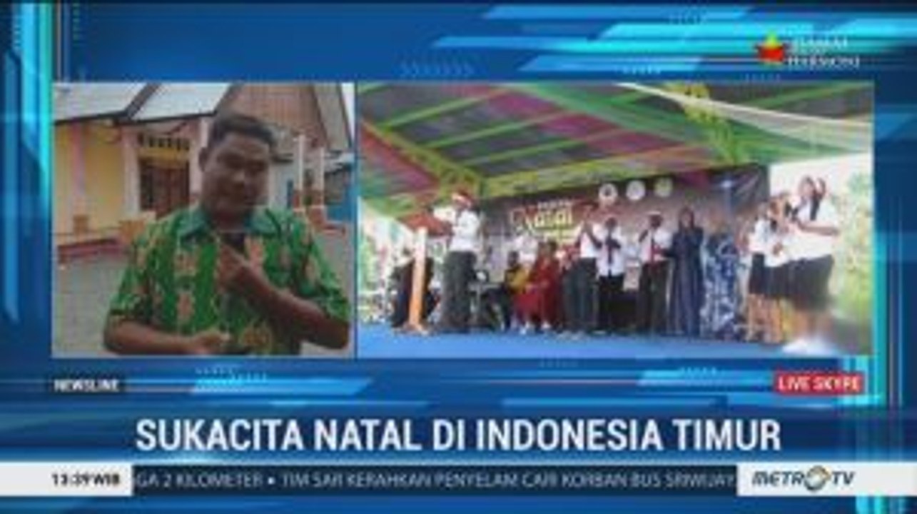 Sukacita Natal di Indonesia Timur