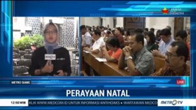 Ribuan Umat Ikuti Misa Natal di Gereja Katedral Semarang