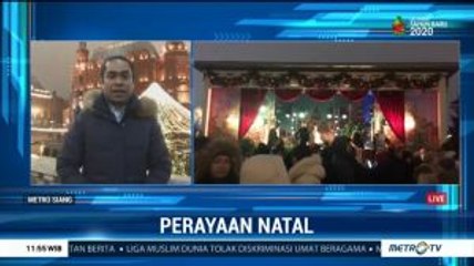 Perayaan Natal di Rusia Diwarnai Konser Musik