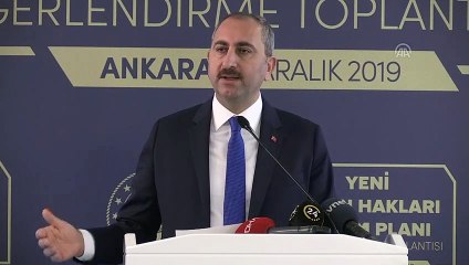 Adalet Bakanı Gül: 'Soruşturmaların suistimallere veya iftiralara alet edilmesine karşı aldığımız tedbirin iyi işlediğini söyleyebiliriz' - ANKARA