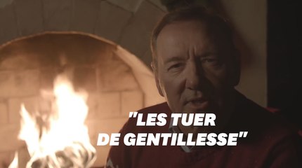 Pour Noël, Kevin Spacey a (encore) partagé un étrange message