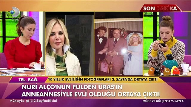 Nuri Alço'nun 45 yıl önce Fulden Uras'ın anneannesiyle 10 yıl evli kaldığı ortaya çıktı