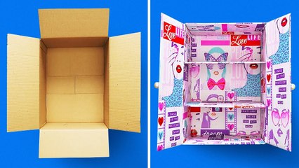 11 CREATIVE WAYS TO USE CARDBOARD BOXES