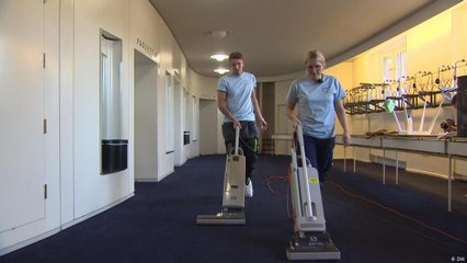 أفضل عامل نظافة في ألمانيا