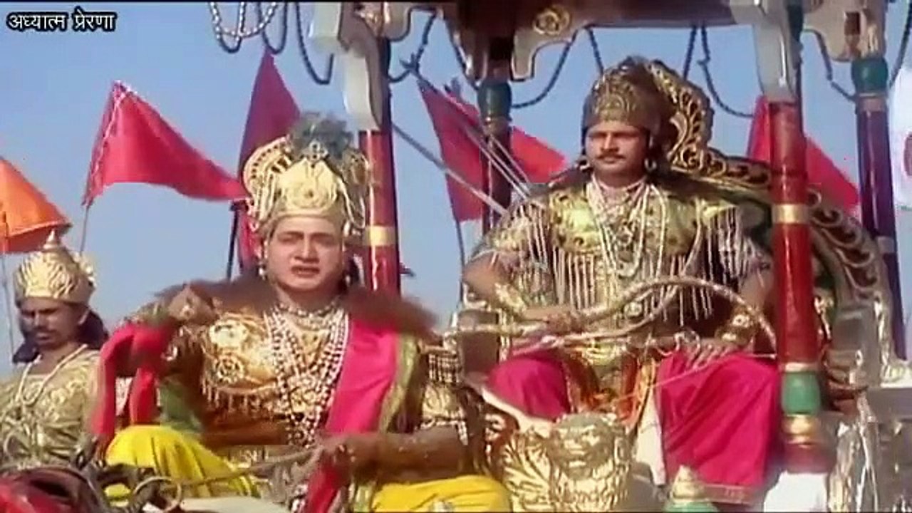 अर्जुन ने अपना रथ कौरवों की सेना के बीच ले जाने को क्यों कहा