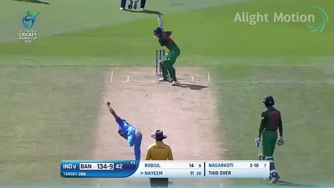 Shivam mavi and kamlesh nagarkoti destroying opponent's batsman