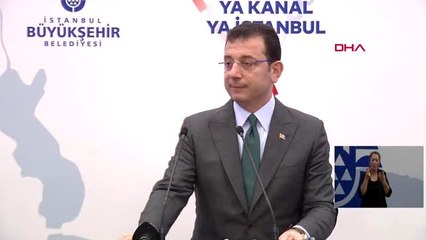 İmamoğlu'ndan kanal istanbul toplantısı
