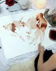 Arts painting happy new year 2020