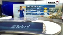 El pronóstico del tiempo con Pamela Longoria Miércoles, 25 de diciembre de 2019. @pamelaalongoria #Mexico #Monterrey #Aguascalientes