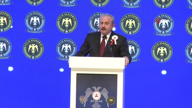 TBMM Başkanı Şentop, Polis Akademisi Polis Amirleri Eğitim Merkezi 4. Dönem Mezuniyet Töreni'ne katıldı