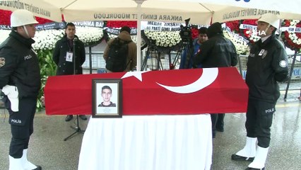 Şehit Özel Harekat Polisi Çoşkun Elber son yolculuğuna uğurlandı