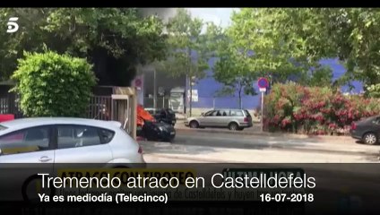 Impresionante atraco y tiroteo en una joyería con intervención de un mosso a punta de pistola incluida