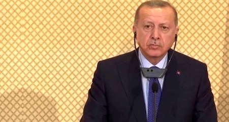 Basın toplantısında salonun sigara kokması Erdoğan'ı rahatsız etti: Acilen bırakın
