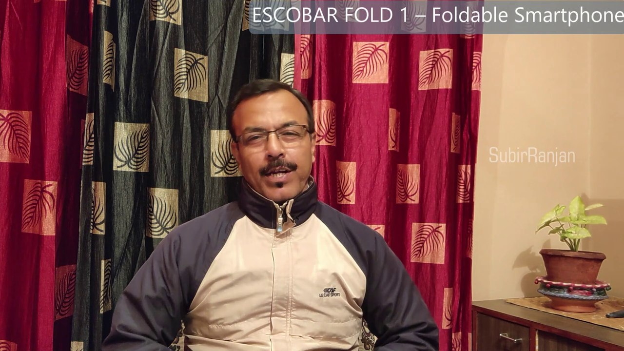 ESCOBAR FOLD 1 – Foldable Smartphone | Carrier Unlocked | ₹24872 | Gold Lining | Dec2019