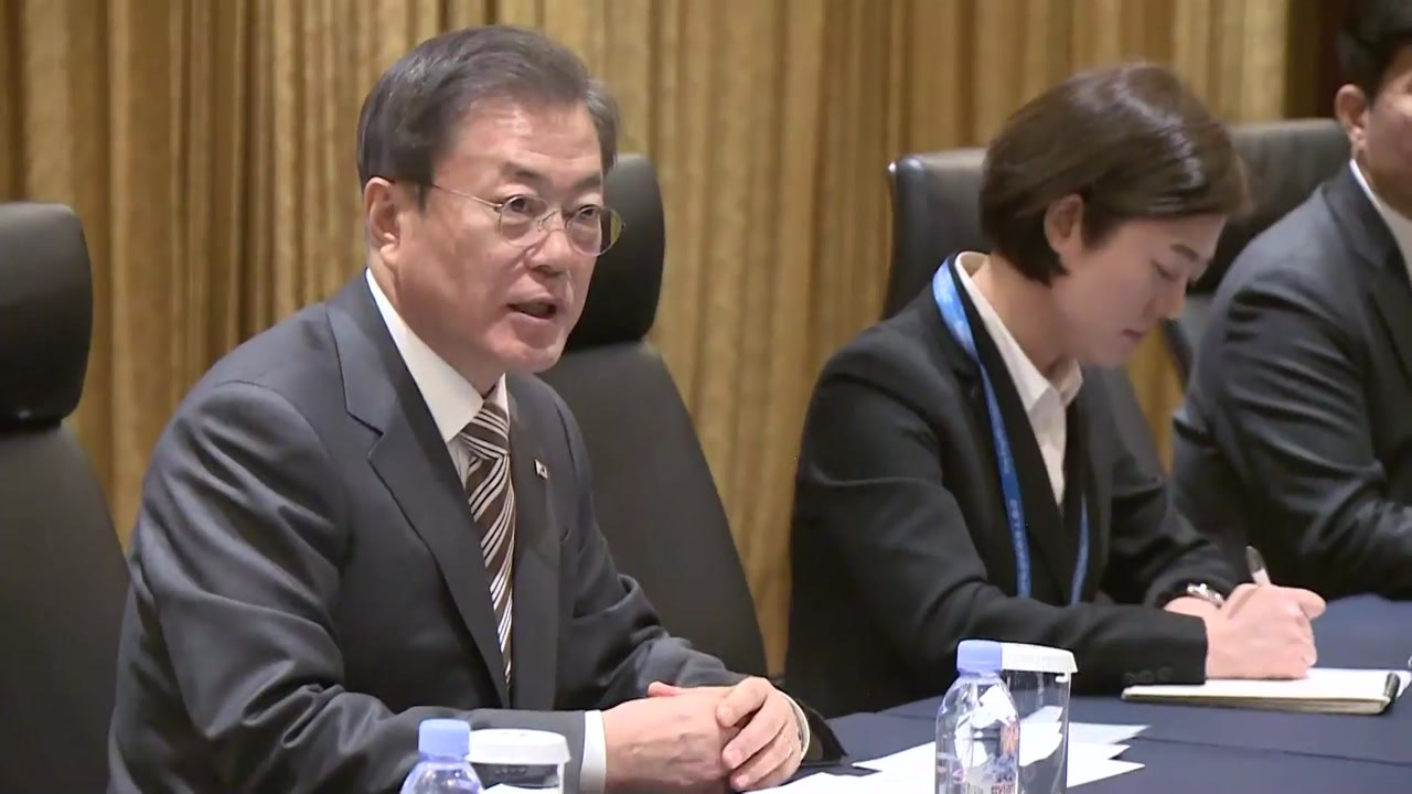 靑 "문 대통령, 징용 본질 둘러싼 논쟁 대신 해법 찾아야" / YTN