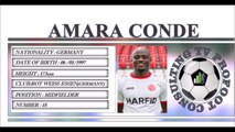 AMARA CONDE ●II Best Skills & Passes II● ROT-WEISS ESSEN (GERMANY)