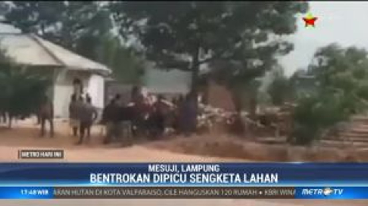 Sengketa Lahan, Dua Kelompok Warga di Mesuji Be...