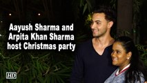 Aayush Sharma and Arpita Khan Sharma host Christmas party