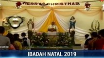 Misa Natal di Gereja Katedral Jakarta dan Gereja Katolik Hati Kudus Banda Aceh