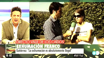 Joaquín Prat se suma a la guerra contra la portavoz franquista