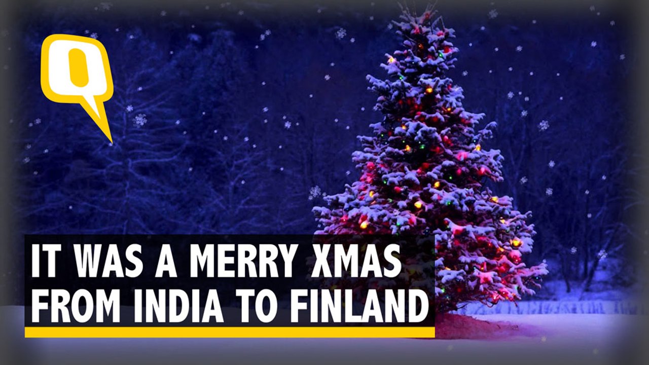 With Carols & Xmas Trees, the World Celebrates a Merry Christmas