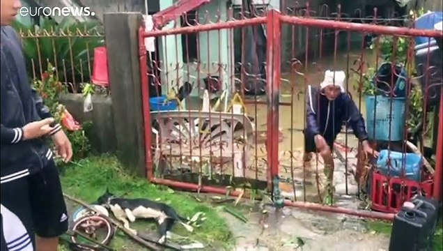 Tufão Phanfone atingiu as Filipinas