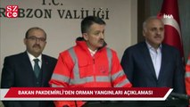 Bakan Pakdemirli’den orman yangınları açıklaması