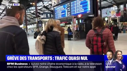 Grève: un trafic ferroviaire quasi nul en ce jour de Noël