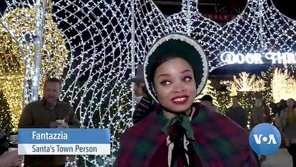Christmas Lights Bring Charm To The City of Washington