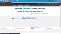 VideoFacts Christmas Puzzle Answers 10 Questions Score 100% Video QuizSolutions