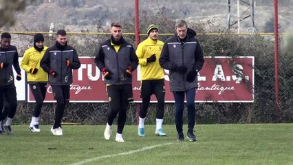 Umut Bulut, Yeni Malatyaspor ile antrenmana çıktı - MALATYA