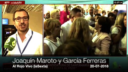 Otra vez Maroto... y Ferreras se queja de que Soraya no se ha dignado a pisar por 'Al Rojo Vivo'