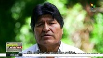 Evo Morales ratifica su compromiso de lucha hacia los bolivianos