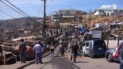 Download Video: Brände zerstören zahlreiche Häuser in Chile